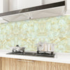 Kitchen Oil-proof Stickers Self-adhesive Waterproof Wall Hangings High Temperature Resistant Tile