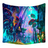 Psychedelic Mushroom Series Printed Home Tapestry