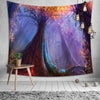 Psychedelic Flower Run Fantasy Plant Hip-hop Tapestry