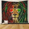 Fashion Beast Psychedelic Lion Multifunctional Tapestry