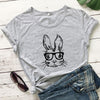 Women's Loose Round Neck Creative Short Sleeve T-shirt