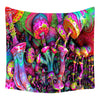 Psychedelic Mushroom Series Printed Home Tapestry