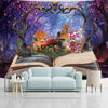 Psychedelic Flower Run Fantasy Plant Hip-hop Tapestry