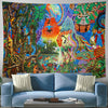 New European And American Psychedelic Mushroom Tapestry