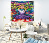Psychedelic Tapestry Hippie Bedside Wall Decor Hanging Cloth