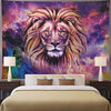 Fashion Beast Psychedelic Lion Multifunctional Tapestry