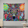 Fashion Beast Psychedelic Lion Multifunctional Tapestry