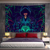 New European And American Psychedelic Mushroom Tapestry